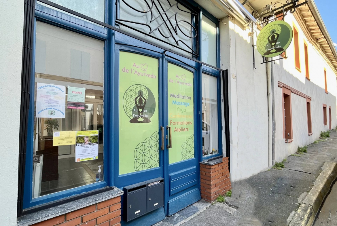 PLAISANCE DU TOUCH - LOCAL + APPARTEMENT T1 BIS